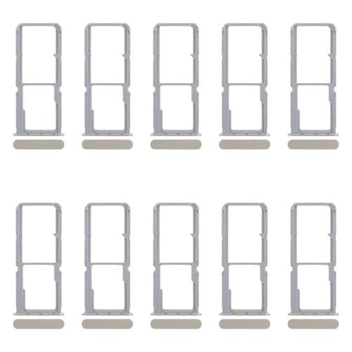 Bandejas para tarjeta SIM original (10 unidades) + bandeja para tarjeta SIM + bandeja para tarjeta Micro SD (verde) para OPPO Reno7 4G CPH2363
