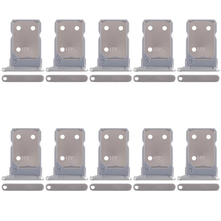 Bandeja para tarjeta SIM original (10 unidades) para OPPO Reno8 5G CPH2359 (dorada)
