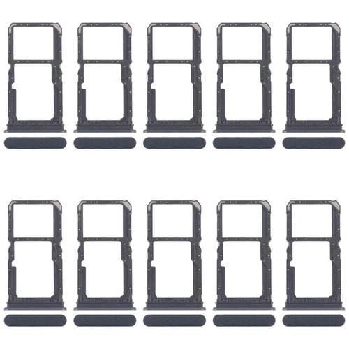 Bandeja para tarjeta SIM original (10 unidades) para OPPO F25 Pro + bandeja para tarjeta SIM/bandeja para tarjeta Micro SD (negra)