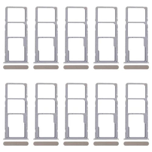 Bandeja para tarjeta SIM original Realme C51 RMX3830 (10 unidades) + bandeja para tarjeta SIM + bandeja para tarjeta Micro SD (dorada)