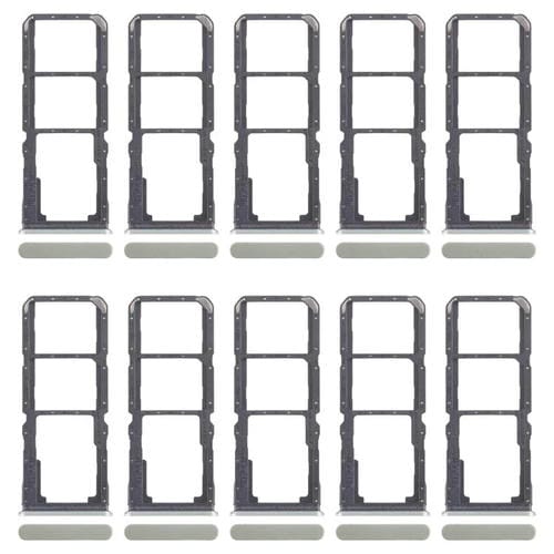 Bandeja para tarjeta SIM original Realme C67 5G (10 unidades, bandeja para tarjeta SIM y bandeja para tarjeta Micro SD, verde)