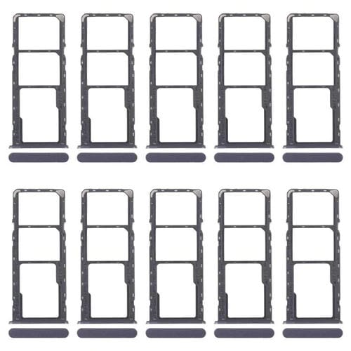 Bandejas para tarjeta SIM original (10 unidades) + bandeja para tarjeta SIM + bandeja para tarjeta Micro SD (morado) para Realme Narzo N63 4G
