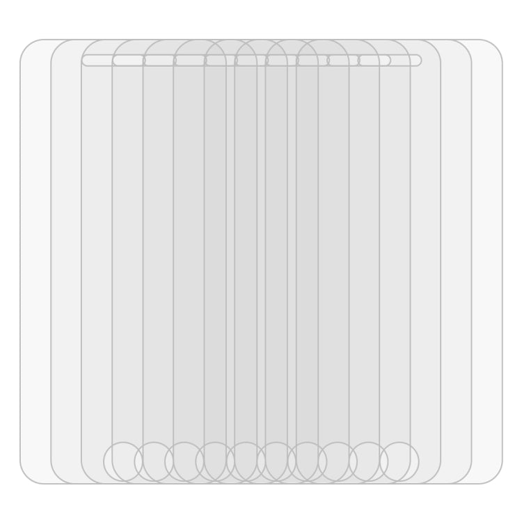 Película de Vidrio Templado para iPhone SE 5 5S 5C 0.26mm 9H Dureza Superficial 2.5D (50 PCs)