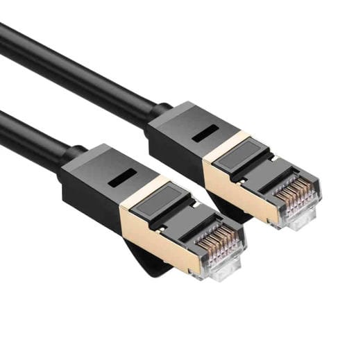 Cable de red LAN CAT7 cobre blindaje doble chapado en oro 20 m