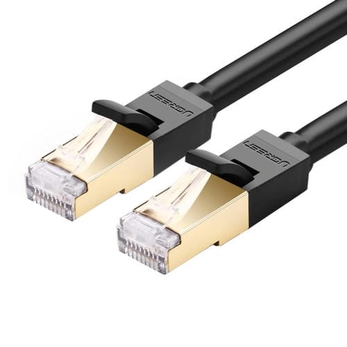 Cable de red LAN CAT7 cobre blindaje doble chapado en oro 20 m