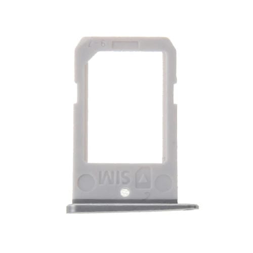 Plateau de carte SIM Samsung Galaxy S6 Edge G925 (Argent)