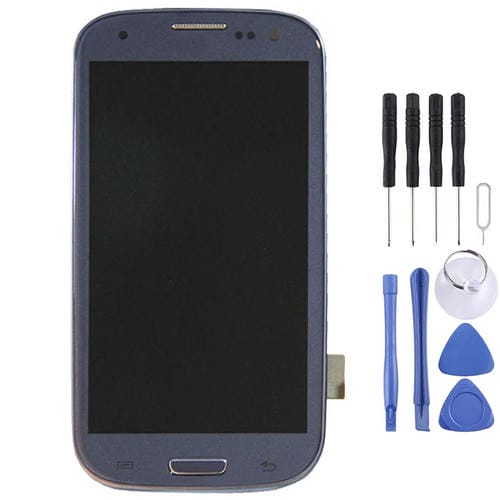 LCD Screen + Touch Panel with Frame Samsung Galaxy S3 LTE i9305 (Blue)