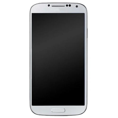 LCD-Bildschirm mit Rahmen Samsung Galaxy S4 i9505 (Weiß)