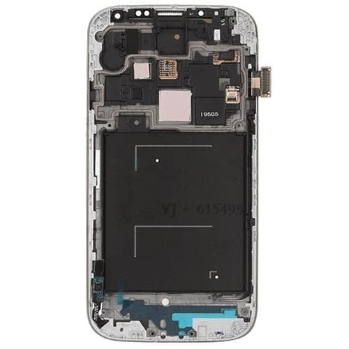 LCD-Bildschirm mit Rahmen Samsung Galaxy S4 i9505 (Weiß)