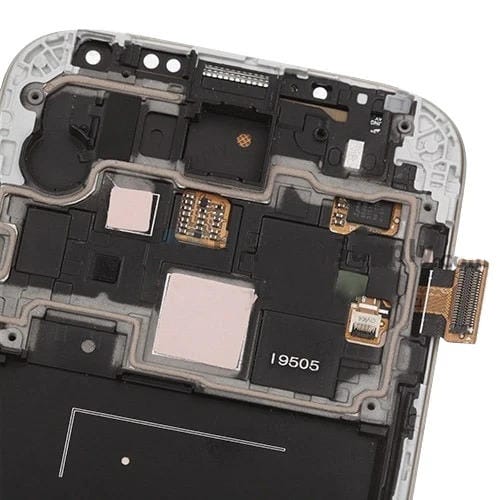 LCD-Bildschirm mit Rahmen Samsung Galaxy S4 i9505 (Weiß)