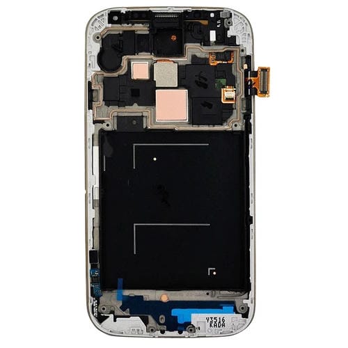 LCD-Bildschirm Samsung Galaxy S4 i337/m919 mit Rahmen (Schwarz)