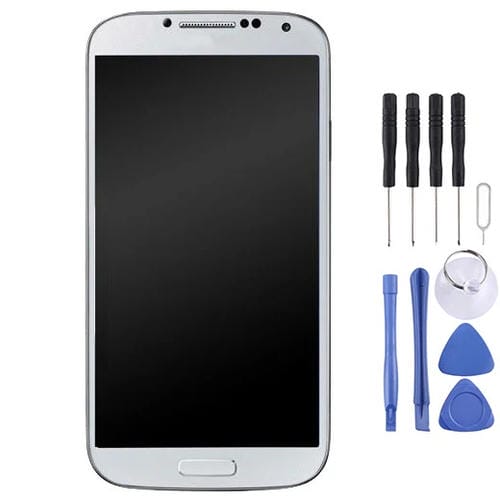 LCD-Bildschirm + Touchpanel mit Rahmen Samsung Galaxy S4 CDMA/i545 (Weiß)