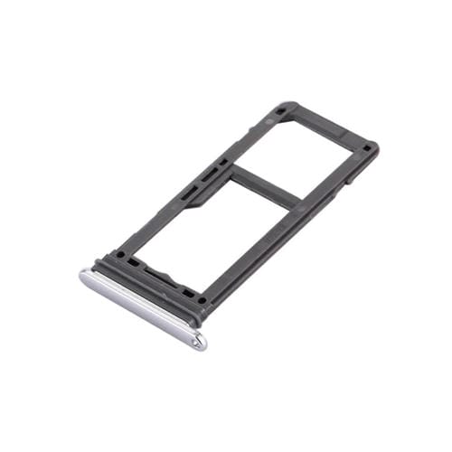 Plateau Carte SIM et Micro SD Samsung Galaxy S8 (Argent)