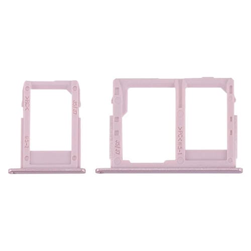 Tabuleiro do cartão SIM e Micro SD Samsung Galaxy J3/J5/J7 Cartão SIM Único (Ouro Rosa)