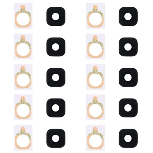 Cubierta de Lente de Cámara Trasera con Adhesivo Samsung Galaxy A9 (10 Piezas)