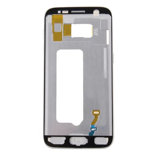 Carcasa Frontal LCD Marco Bisel Samsung Galaxy S7 / G930 (Plata)