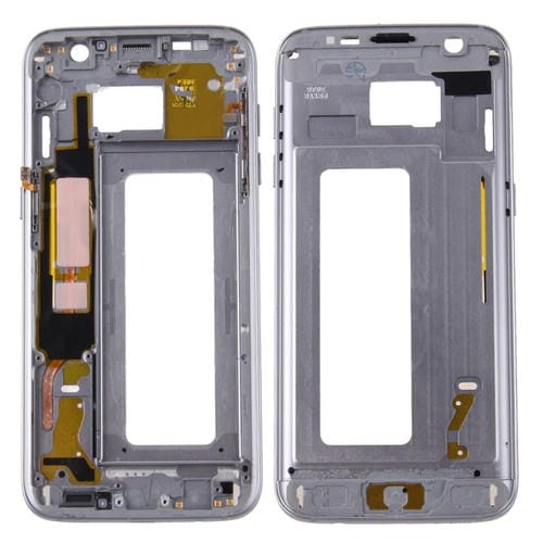 Carcasa Frontal LCD Marco Bisel Samsung Galaxy S7 Edge / G935 (Gris)