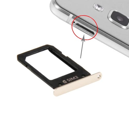 Bandeja de Tarjeta SIM Samsung Galaxy A9 A9000 (Oro)