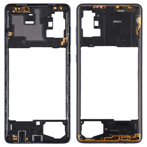 Placa de Bisel Samsung Galaxy A71 Marco Medio (Negro)