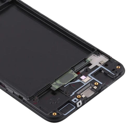 Carcasa Frontal Samsung Galaxy A30s Marco LCD Placa de Bisel (Negro)
