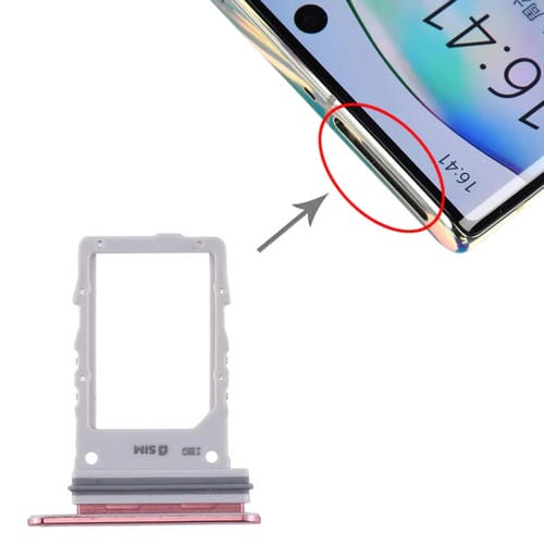 Vassoio della scheda SIM Samsung Galaxy Note 10+ 5G (Rosa)