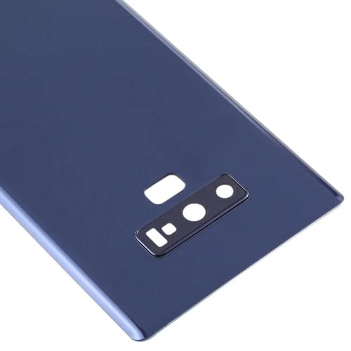 Copertura posteriore della batteria Samsung Galaxy Note 9 con obiettivo della fotocamera (blu)
