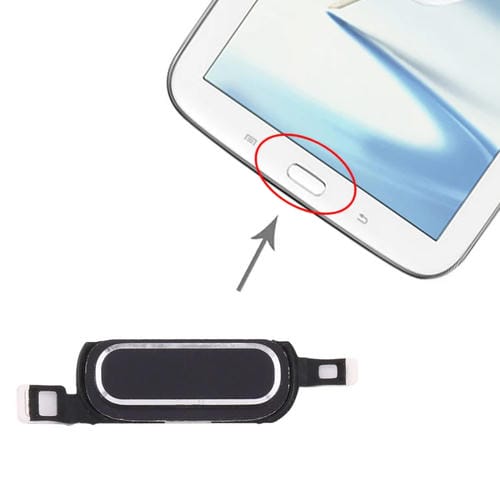 Bouton d'accueil Samsung Galaxy Note 8.0/N5100 (Noir) Compatible