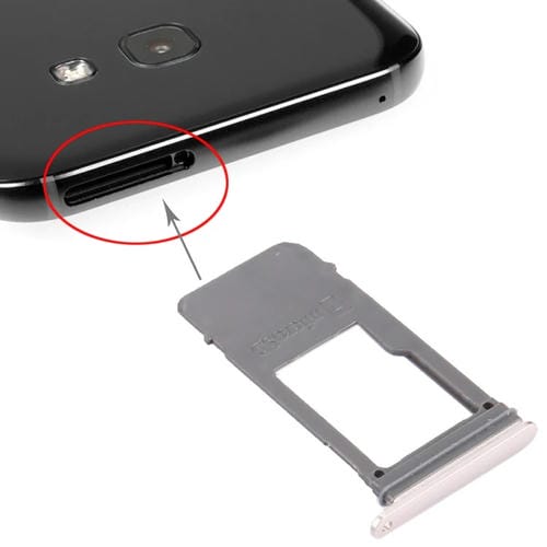 Vassoio Scheda SIM e Micro SD Samsung Galaxy A5/A520 e A7/A720 Scheda Singola (Dorato)