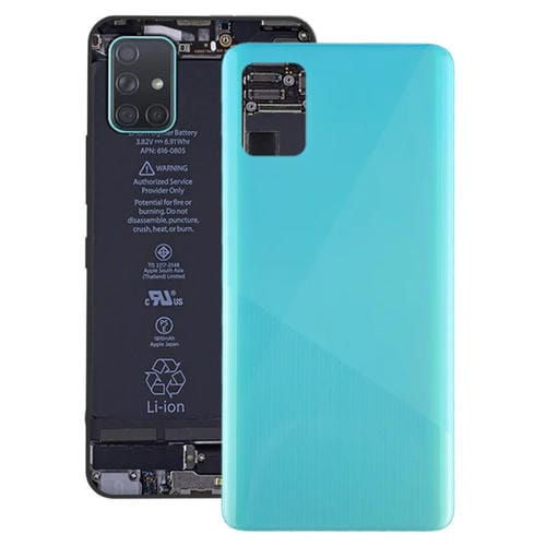 RĂŒckseite Batterieabdeckung Samsung Galaxy A51 (Blau)