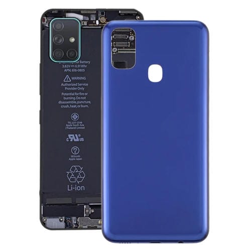 Rückseite Samsung Galaxy M21 Batterie (Dunkelblau)