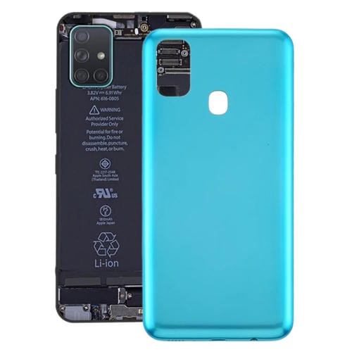 Rückseite des Akkudeckels Samsung Galaxy M21 (Babyblau)