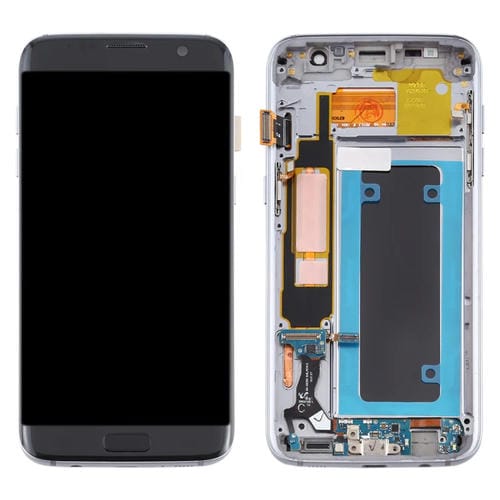 Pantalla Completa OLED Samsung Galaxy S7 Edge SM-G935F con Marco (Negro)