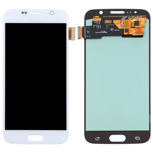 Écran LCD OLED Samsung Galaxy S6 (Blanc)