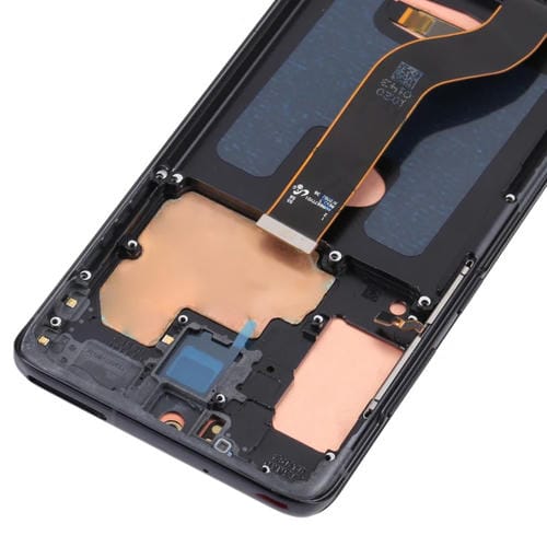 LCD-Bildschirm Super AMOLED Samsung Galaxy S20+ 5G SM-G986B/G985 mit Rahmen (Schwarz)