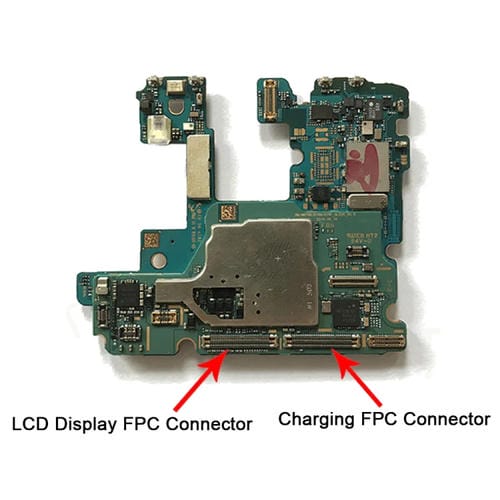 Conector FPC Ecrã LCD Placa Base Samsung Galaxy Note 10+/Note 10