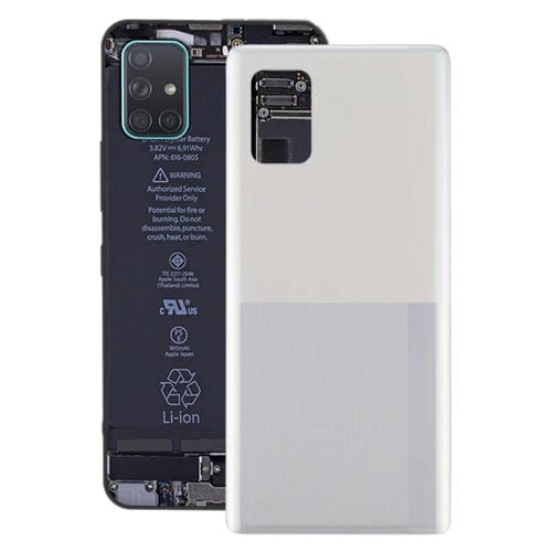 RĂŒckseite der Batterieabdeckung Samsung Galaxy A51 5G SM-A516 (WeiĂ)