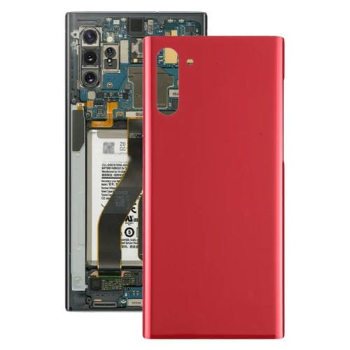 Couvercle arrière de batterie Samsung Galaxy Note 10 (Rouge)