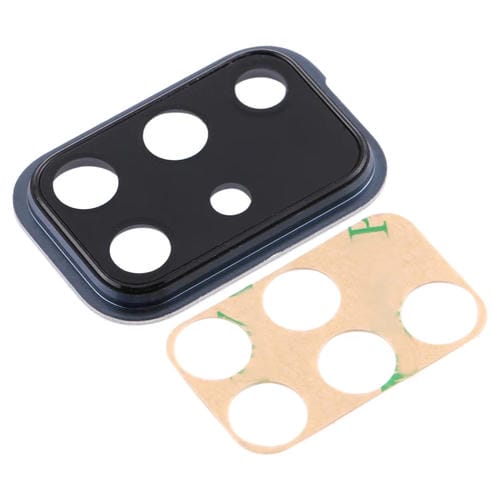 Copertura Obiettivo Fotocamera Samsung Galaxy A71 (10 Pezzi) (Nero)