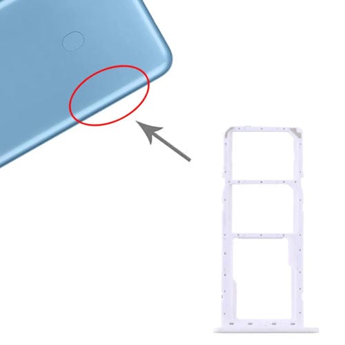 Vassoio scheda SIM e Micro SD Samsung Galaxy A11 SM-A115 (Bianco)
