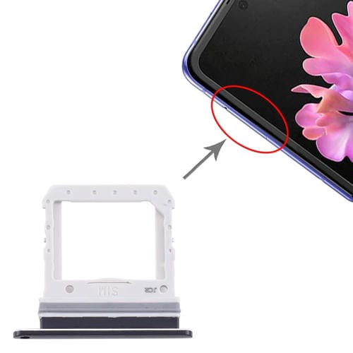 Bandeja de Tarjeta SIM Samsung Galaxy Z Flip SM-F700 (Negro)