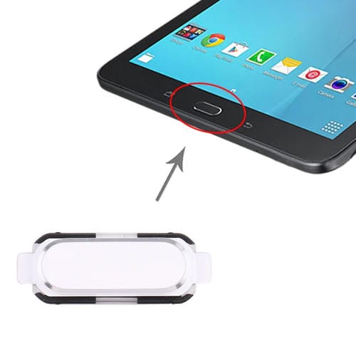 Tecla de Inicio Samsung Galaxy Tab E 9.6 SM-T560 / T561 / T567 (Blanco)