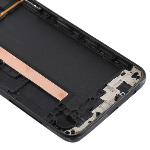 Rückseite kompatibel mit Samsung Galaxy J8 mit Seitentasten und Kamerlinse (Schwarz)