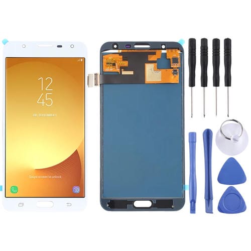 Ecrã TFT LCD Samsung Galaxy J7 Neo Ecrã Tátil (Branco)