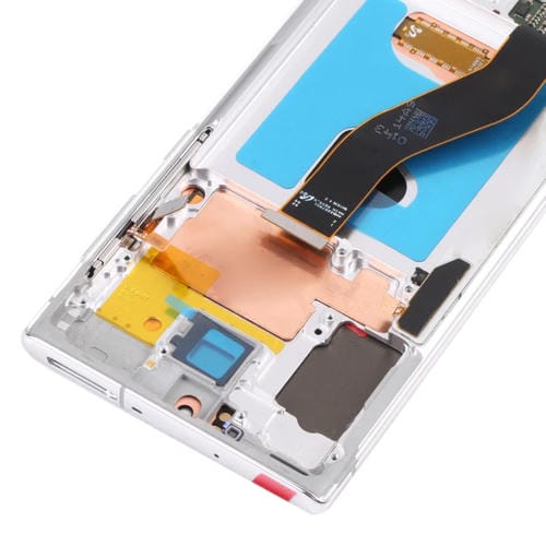 LCD Screen Samsung Galaxy Note 10 4G/5G SM-N971/N970 with Frame (Silver)
