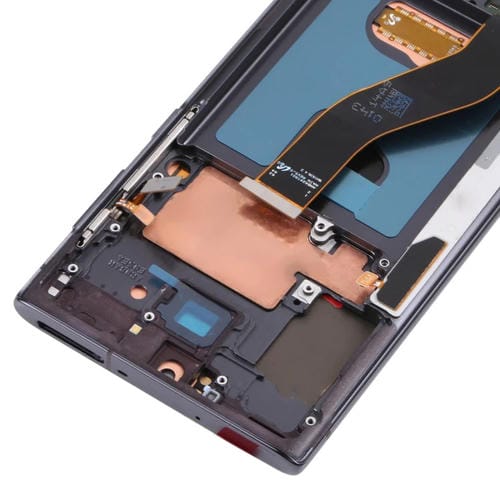Schermo LCD Samsung Galaxy Note 10/5G SM-N971/N970 con Cornice (Nero)