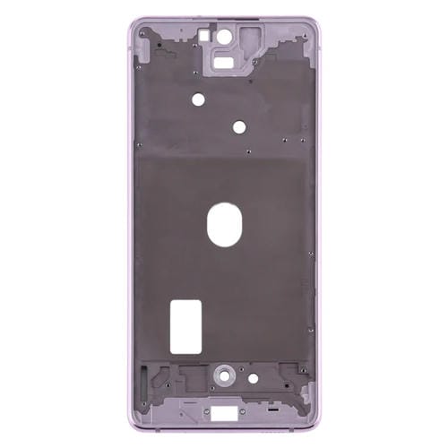 Cadre Moyen Biseauté Plaque Samsung Galaxy S20 FE (Violet)