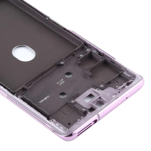 Cadre Moyen Biseauté Plaque Samsung Galaxy S20 FE (Violet)