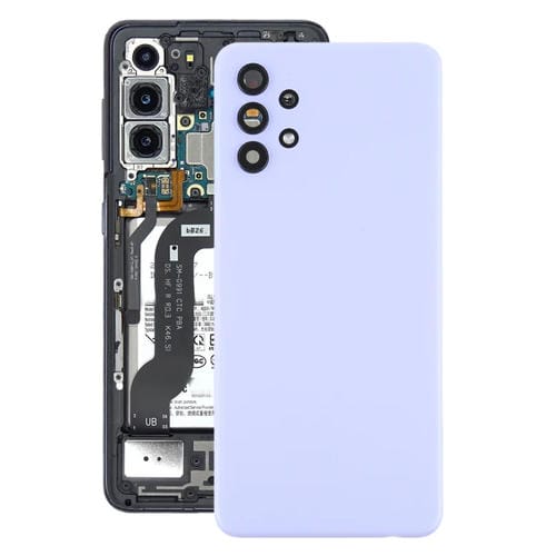 RĂŒckseite der Batterieabdeckung Samsung Galaxy A32 5G mit Kamerlinse (Lila)