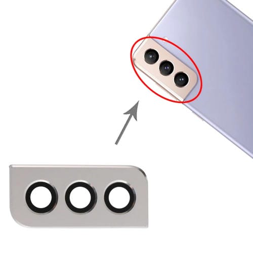 Tampa da Lente da Câmara Samsung Galaxy S21+ 5G (Prateado)