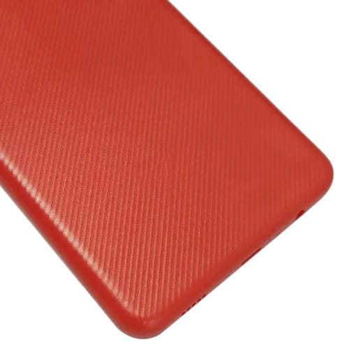 Tampa Traseira da Bateria Samsung Galaxy A02 com Lente da Câmara (Vermelho)